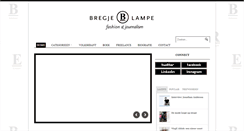 Desktop Screenshot of bregjelampe.nl